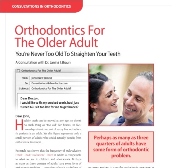 Orthodontics For The Older Adult Treatment at Kalaskey Orthodontics Charleston West Virginia